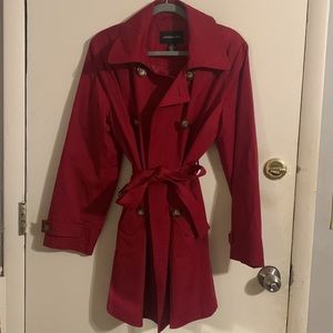 London Fog Trench coat / Red